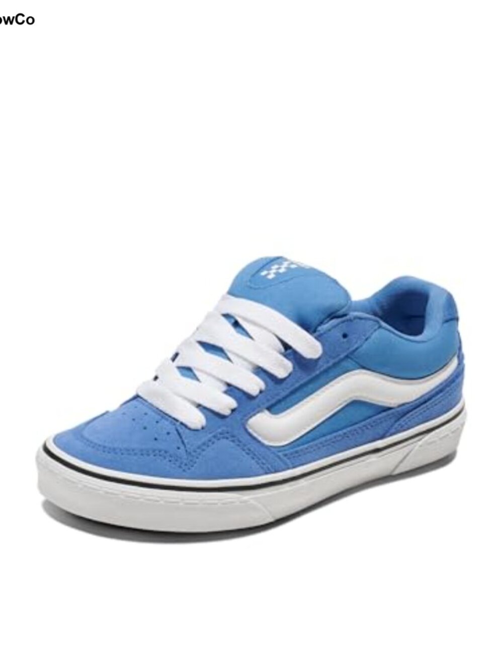Women's Chunky Retro Lace-Up Suede & Mesh Low-Top Sneakers